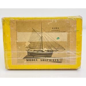 Model Shipways Gjoa Amundsen's Northwest Passage Sloop 1:64 Wood Model Kit New